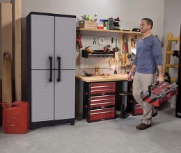 KETER Garage Storage with Doors and Shelves4